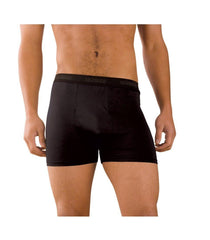  Men's Pure Silk Boxers in Black