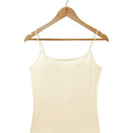 Women's 100% Pure Silk Camisole in Natural White