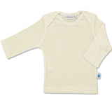 100% Pure Silk Baby Long Sleeve Underwear in White