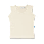 100% Pure Silk Baby Vest Underwear in Natural