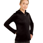 Women's Silkfleece Full Zip Hoodie in Black