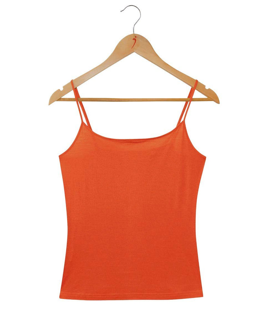 Women's Silkspun Camisole in Orange Blaze