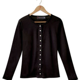 Women's Silkspun Cardigan in Black