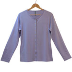 Women's Silkspun Cardigan in Forget-Me-Not Blue