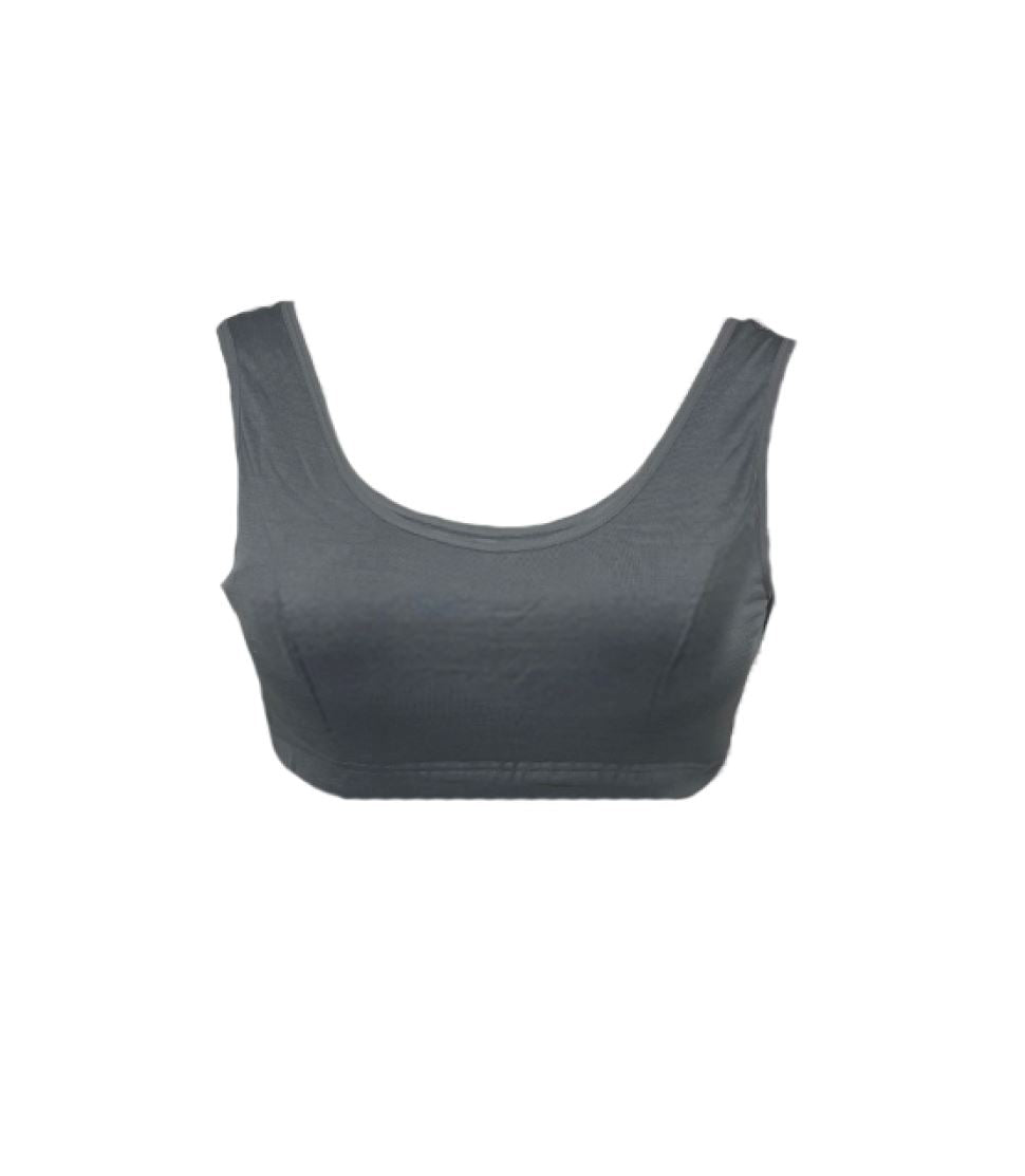 100% natural Silkspun FlexiBra in Perfect Grey