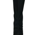 Women's Silkspun Pleated Leggings Detailing