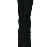 Women's Silkspun Pleated Leggings Detailing