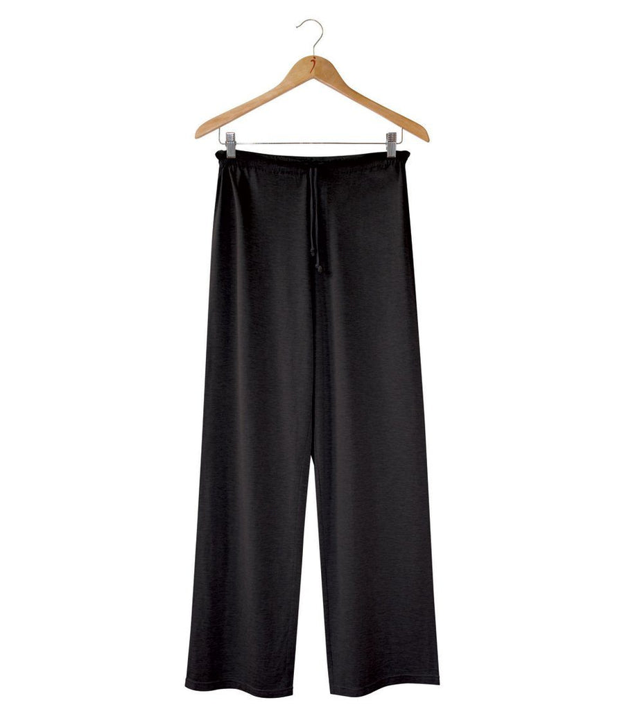 Women's Silkspun Pyjama Pants in Black