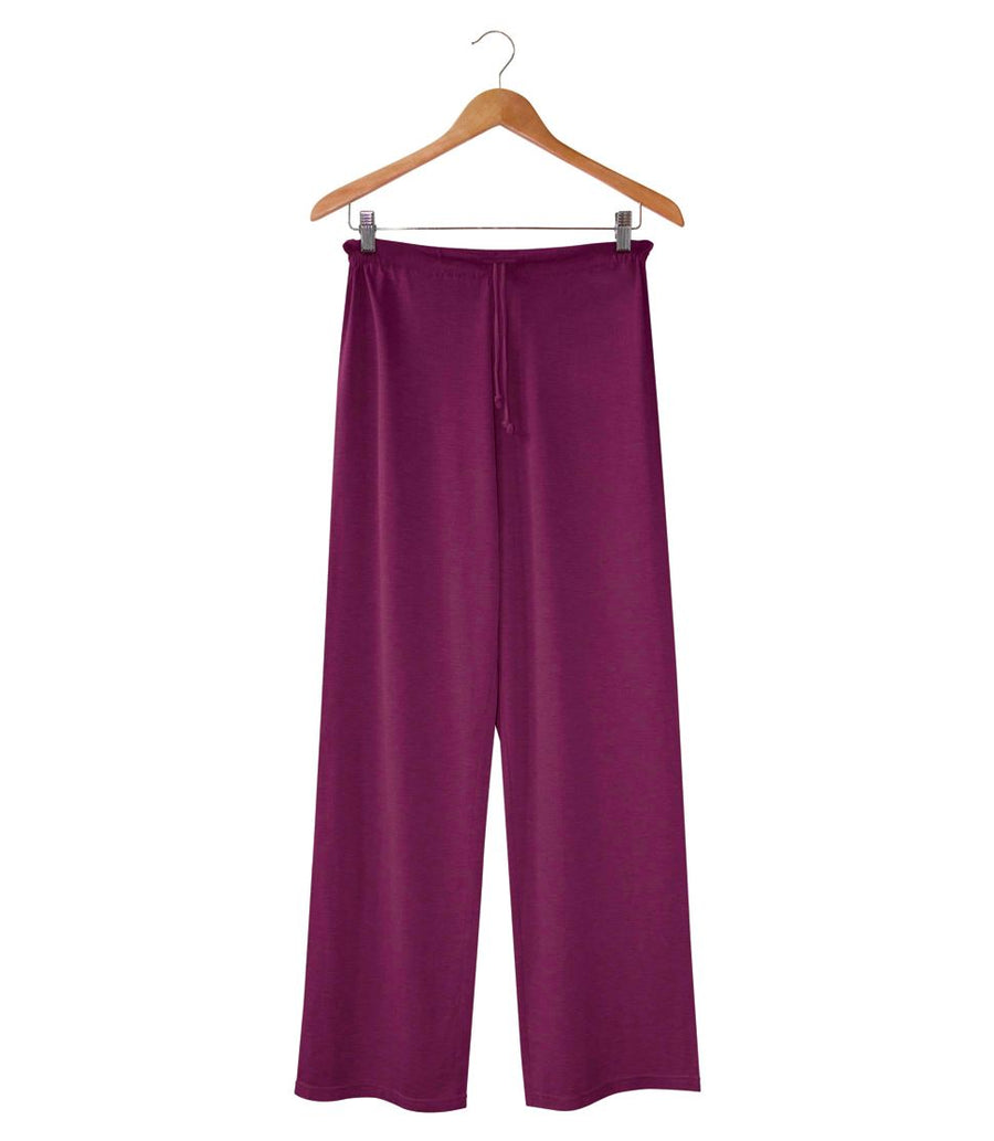 Women's Silkspun Pyjama Pants in Mulberry Pink