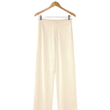 Women's Silkspun Pyjama Pants in Natural White