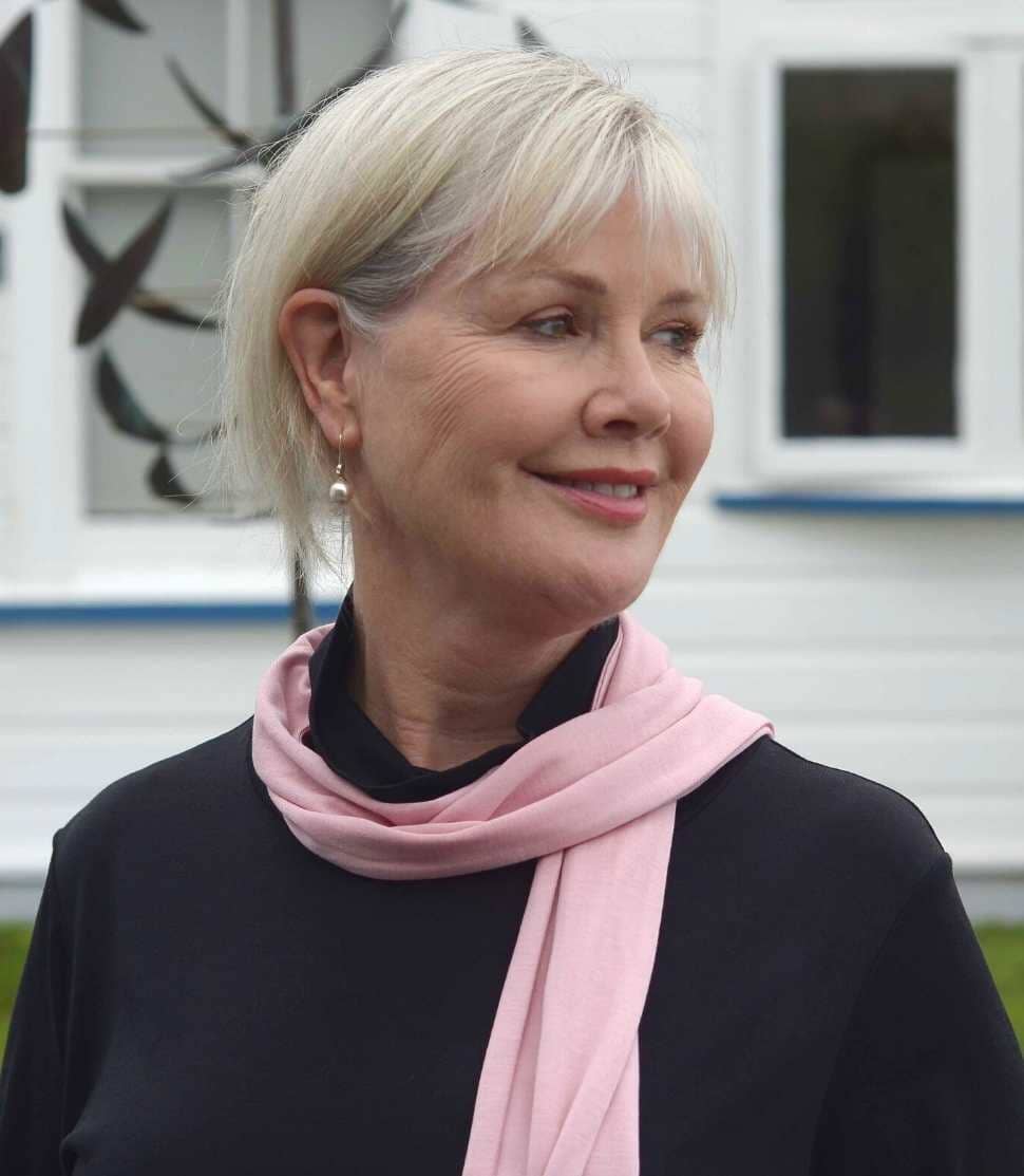 Silkspun Scarf in Shell Pink
