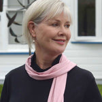 Silkspun Scarf in Shell Pink