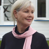 Silkspun Scarf in Shell Pink