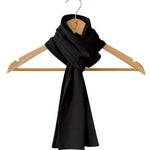Silkspun Scarf in Black