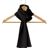 Silkspun Scarf in Black