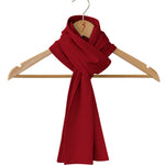 Silkspun Scarf in Sunset Red 
