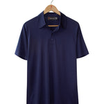 Men's Silkspun Short Sleeve Polo Shirt in Navy