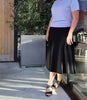 Silkspun Swing Skirt in Black