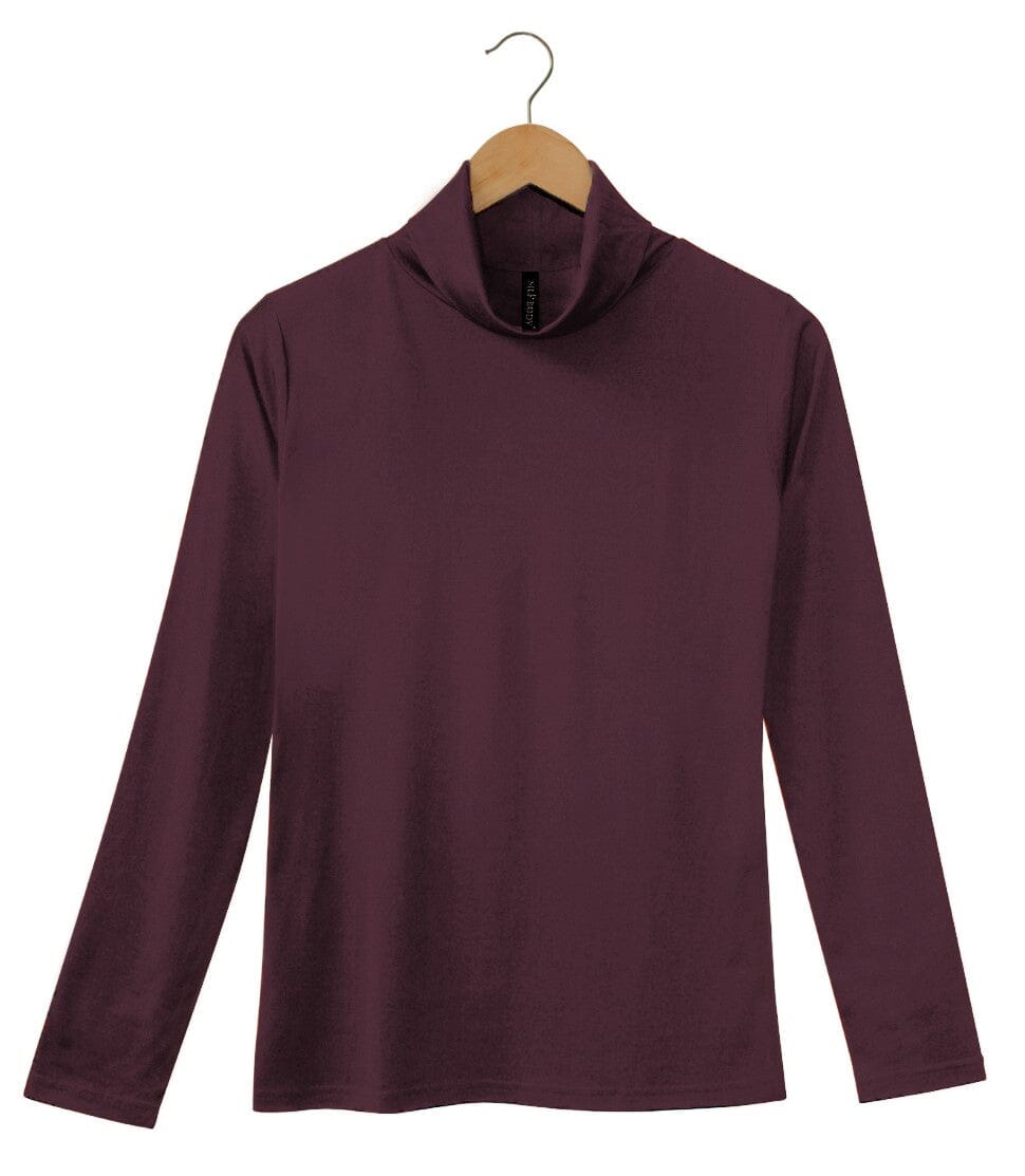 Women's Silkspun Turtle Neck in Port Royale