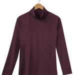 Women's Silkspun Turtle Neck in Port Royale