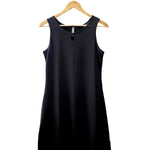  Women's Silkspun Wendy Keyhole Dress in Black