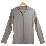 Women's Silkspun Hoodie in Perfect Gray