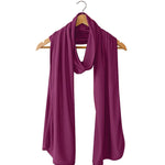 Silkspun Wrap Scarf in Mulberry Pink
