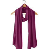 Silkspun Wrap Scarf in Mulberry Pink