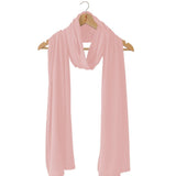 Silkspun Wrap Scarf in Shell Pink