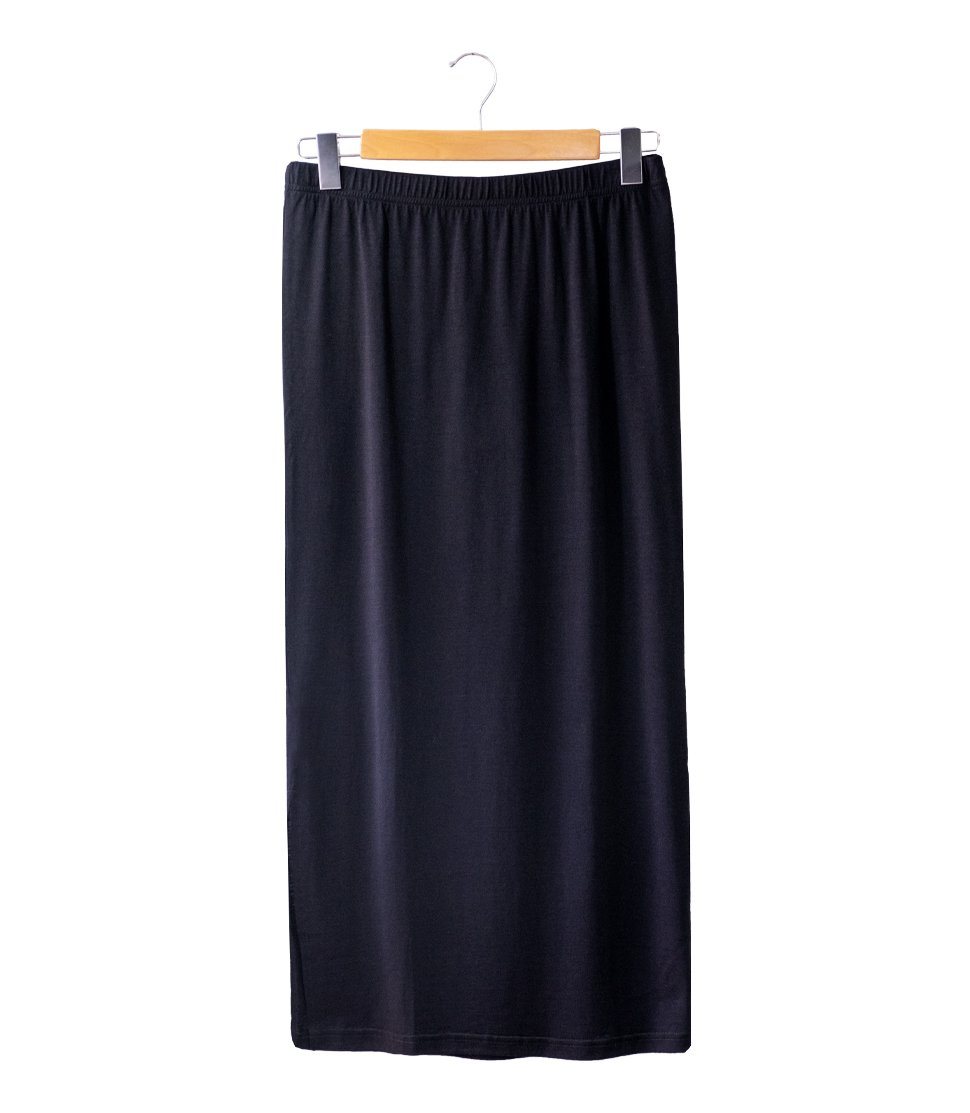 Women's Silkspun Sophia Slimline Skirt in Black